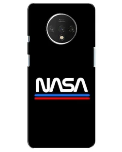 Чохол для OnePlus 7T з картинкою «NASA — класика Red Blue» Чохол для OnePlus 7T з картинкою «NASA — класика Red Blue»
