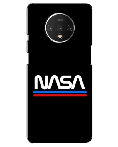 Чохол для OnePlus 7T з картинкою «NASA — класика Red Blue» Чохол для OnePlus 7T з картинкою «NASA — класика Red Blue»