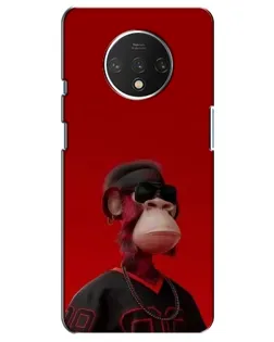 Чохол для OnePlus 7T з картинкою «Bored Ape в червоному» Чохол для OnePlus 7T з картинкою «Bored Ape в червоному»