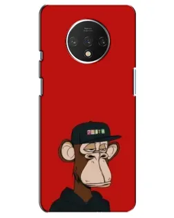 Чохол для OnePlus 7T з картинкою «Bored Ape — червоний фон» Чохол для OnePlus 7T з картинкою «Bored Ape — червоний фон»