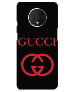 Чохол для OnePlus 7T з картинкою «Gucci — червоний логотип»
