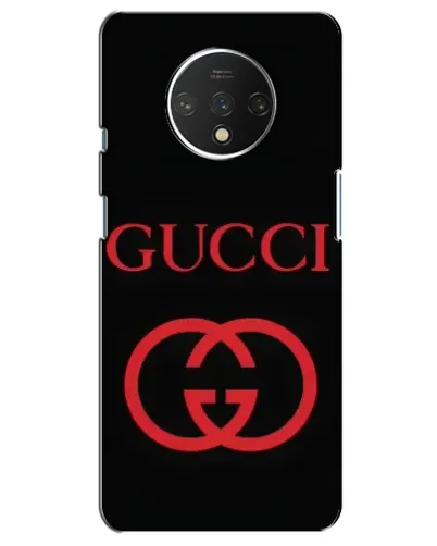 Чохол для OnePlus 7T з картинкою «Gucci — червоний логотип»