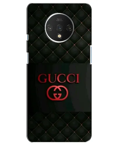 Чохол для OnePlus 7T з картинкою «Gucci — стьобаний чорний»