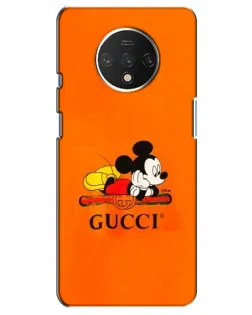 Чехол для OnePlus 7T с картинкой «Микки Маус Gucci — оранж» Чехол для OnePlus 7T с картинкой «Микки Маус Gucci — оранж»
