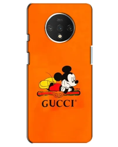 Чехол для OnePlus 7T с картинкой «Микки Маус Gucci — оранж» Чехол для OnePlus 7T с картинкой «Микки Маус Gucci — оранж»