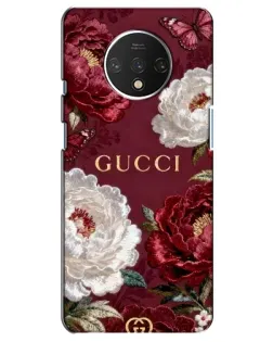 Чехол для OnePlus 7T с картинкой «Gucci — бордовые розы» Чехол для OnePlus 7T с картинкой «Gucci — бордовые розы»