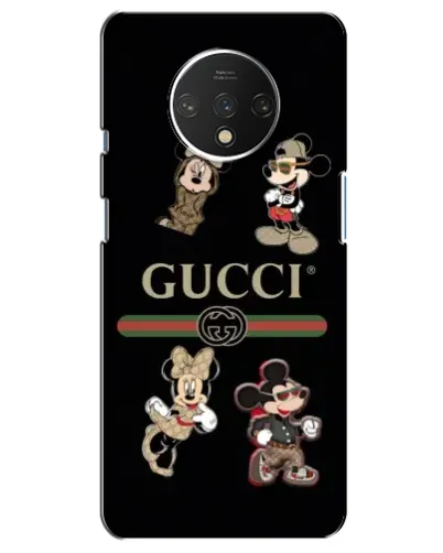 Чехол для OnePlus 7T с картинкой «Gucci — герои Disney и монограмма» Чехол для OnePlus 7T с картинкой «Gucci — герои Disney и монограмма»
