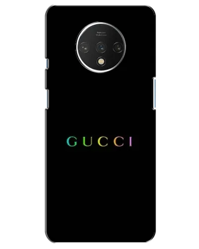 Чехол для OnePlus 7T с картинкой «Gucci — неоновый минимализм» Чехол для OnePlus 7T с картинкой «Gucci — неоновый минимализм»