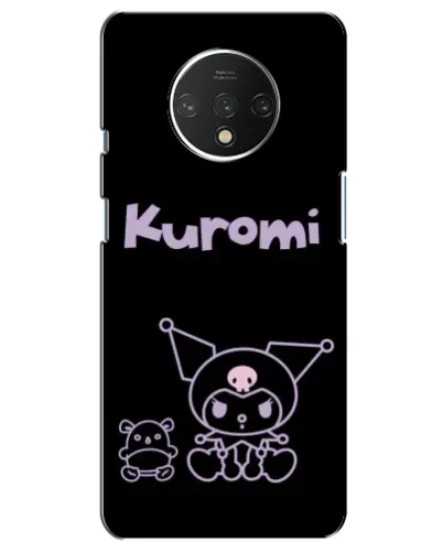 Чехол для OnePlus 7T с картинкой «Kuromi — черный минимализм» Чехол для OnePlus 7T с картинкой «Kuromi — черный минимализм»