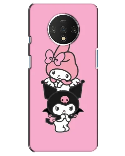 Чехол для OnePlus 7T с картинкой «My Melody и Kuromi» Чехол для OnePlus 7T с картинкой «My Melody и Kuromi»