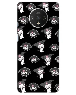 Чохол для OnePlus 7T з картинкою «Чорний паттерн Kuromi» Чохол для OnePlus 7T з картинкою «Чорний паттерн Kuromi»