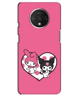 Чохол для OnePlus 7T з картинкою «Kuromi та My Melody» Чохол для OnePlus 7T з картинкою «Kuromi та My Melody»