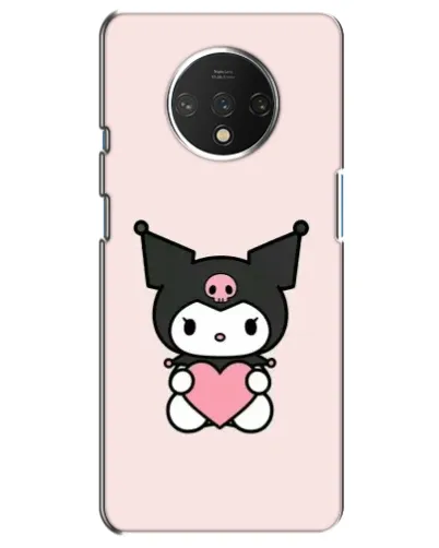 Чехол для OnePlus 7T с картинкой «Kuromi и сердце» Чехол для OnePlus 7T с картинкой «Kuromi и сердце»