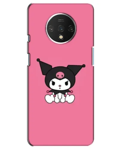 Чехол для OnePlus 7T с картинкой «Хмурая Kuromi» Чехол для OnePlus 7T с картинкой «Хмурая Kuromi»