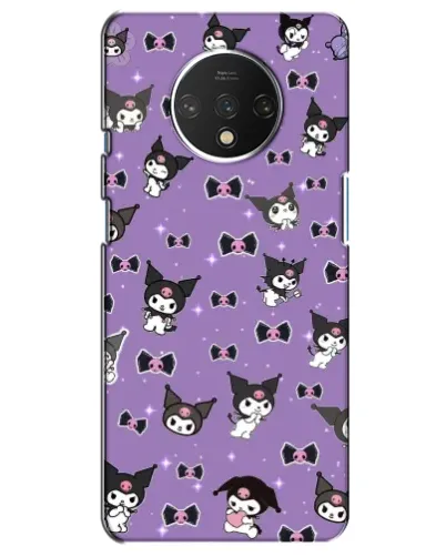 Чехол для OnePlus 7T с картинкой «Kuromi — паттерн» Чехол для OnePlus 7T с картинкой «Kuromi — паттерн»