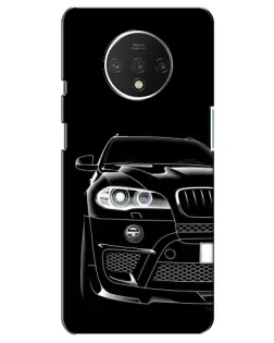 Чехол для OnePlus 7T с картинкой «Темный силуэт BMW»