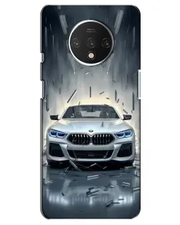 Чехол для OnePlus 7T с картинкой «BMW в свете фар»
