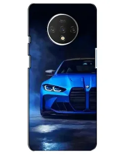 Чехол для OnePlus 7T с картинкой «Голубая BMW M4»