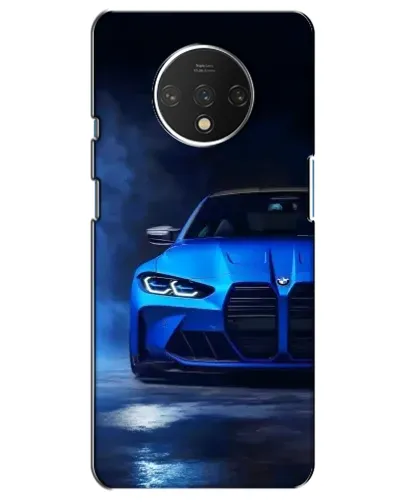 Чехол для OnePlus 7T с картинкой «Голубая BMW M4» Чехол для OnePlus 7T с картинкой «Голубая BMW M4»