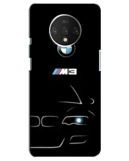 Чехол для OnePlus 7T с картинкой «Минималистичный принт BMW M3»