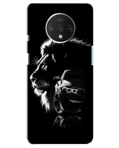 Чехол для OnePlus 7T с картинкой «BMW и лев» Чехол для OnePlus 7T с картинкой «BMW и лев»