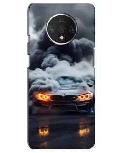 Чехол для OnePlus 7T с картинкой «BMW в дыму»