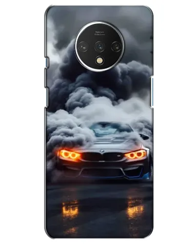 Чехол для OnePlus 7T с картинкой «BMW в дыму» Чехол для OnePlus 7T с картинкой «BMW в дыму»