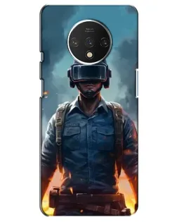 Чехол для OnePlus 7T с картинкой «PUBG — реалистичный герой»