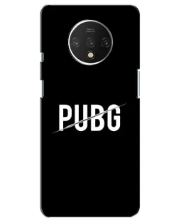 Чехол для OnePlus 7T с картинкой «PUBG — белый логотип»
