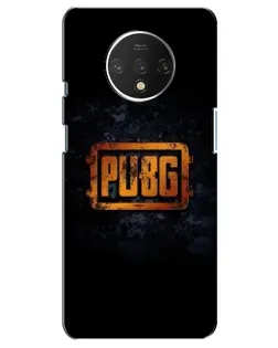 Чехол для OnePlus 7T с картинкой «PUBG — золотой логотип»