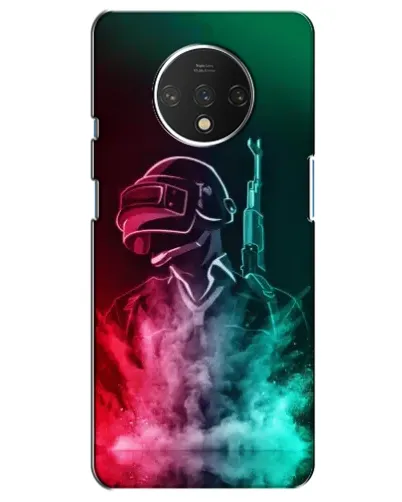 Чехол для OnePlus 7T с картинкой «PUBG — огненный воин» Чехол для OnePlus 7T с картинкой «PUBG — огненный воин»