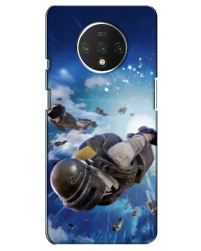 Чехол для OnePlus 7T с картинкой «Десант PUBG — прыжок» Чехол для OnePlus 7T с картинкой «Десант PUBG — прыжок»
