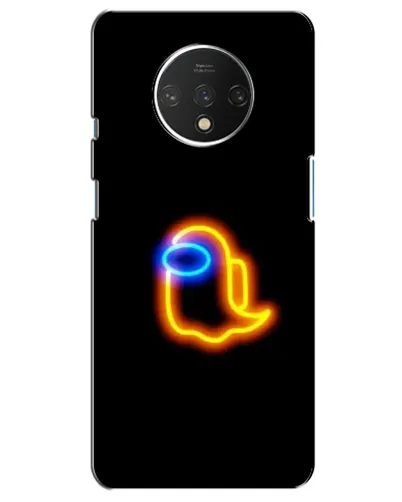 Чехол для OnePlus 7T с картинкой «Among Us неоновое сияние» Чехол для OnePlus 7T с картинкой «Among Us неоновое сияние»