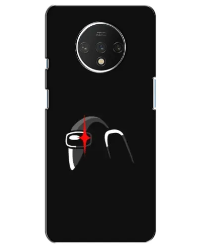 Чехол для OnePlus 7T с картинкой «Among Us шлем» Чехол для OnePlus 7T с картинкой «Among Us шлем»