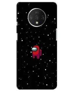 Чехол для OnePlus 7T с картинкой «Красный Among Us»