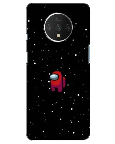 Чехол для OnePlus 7T с картинкой «Красный Among Us» Чехол для OnePlus 7T с картинкой «Красный Among Us»