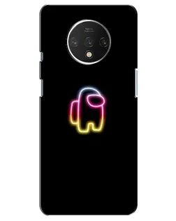 Чехол для OnePlus 7T с картинкой «Among Us градиент»