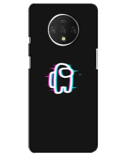 Чехол для OnePlus 7T с картинкой «Among Us неон» Чехол для OnePlus 7T с картинкой «Among Us неон»