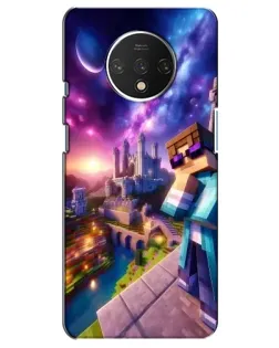 Чехол для OnePlus 7T с картинкой «Стив и космос» Чехол для OnePlus 7T с картинкой «Стив и космос»