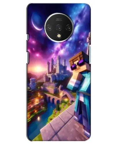 Чехол для OnePlus 7T с картинкой «Стив и космос» Чехол для OnePlus 7T с картинкой «Стив и космос»