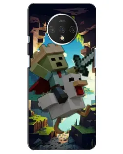 Чехол для OnePlus 7T с картинкой «Стив и гусь» Чехол для OnePlus 7T с картинкой «Стив и гусь»