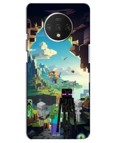 Чехол для OnePlus 7T с картинкой «Эндермен в лесу» Чехол для OnePlus 7T с картинкой «Эндермен в лесу»