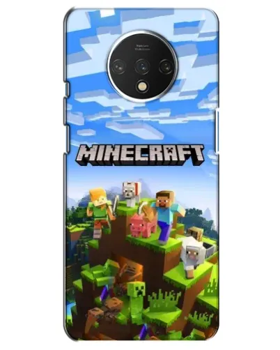 Чехол для OnePlus 7T с картинкой «Minecraft классический мир» Чехол для OnePlus 7T с картинкой «Minecraft классический мир»