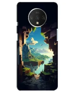 Чехол для OnePlus 7T с картинкой «Вид из пещеры»