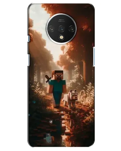 Чехол для OnePlus 7T с картинкой «Стив в лесу» Чехол для OnePlus 7T с картинкой «Стив в лесу»