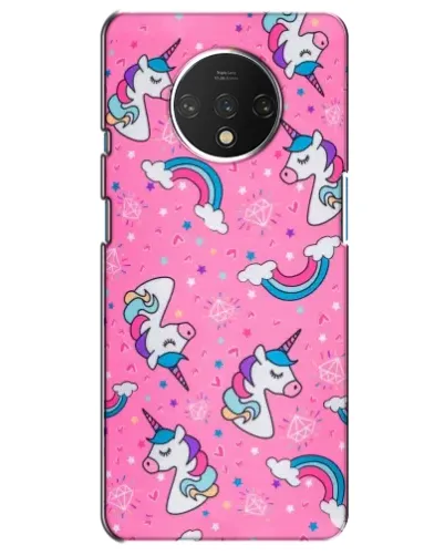 Чехол для OnePlus 7T с картинкой «Unicorn паттерн розовый» Чехол для OnePlus 7T с картинкой «Unicorn паттерн розовый»