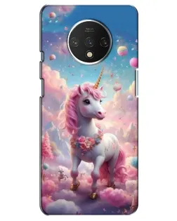 Чехол для OnePlus 7T с картинкой «Единорог среди облаков»
