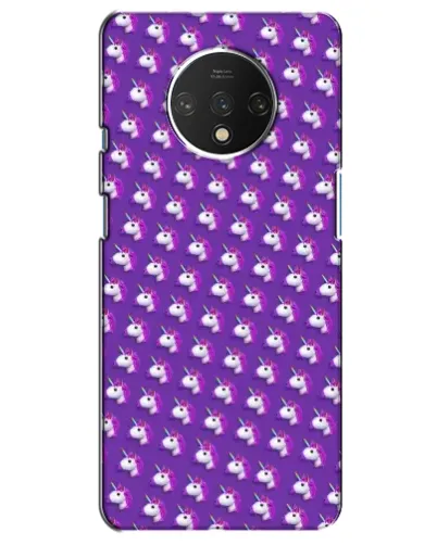 Чехол для OnePlus 7T с картинкой «Единороги на фиолетовом» Чехол для OnePlus 7T с картинкой «Единороги на фиолетовом»