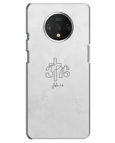 Чехол для OnePlus 7T с картинкой «Иоанна 3:16 Крест» Чехол для OnePlus 7T с картинкой «Иоанна 3:16 Крест»