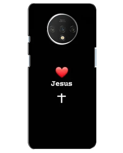 Чехол для OnePlus 7T с картинкой «Сердце - Jesus» Чехол для OnePlus 7T с картинкой «Сердце - Jesus»